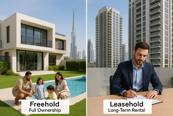 Freehold vs Leasehold properties in Dubai