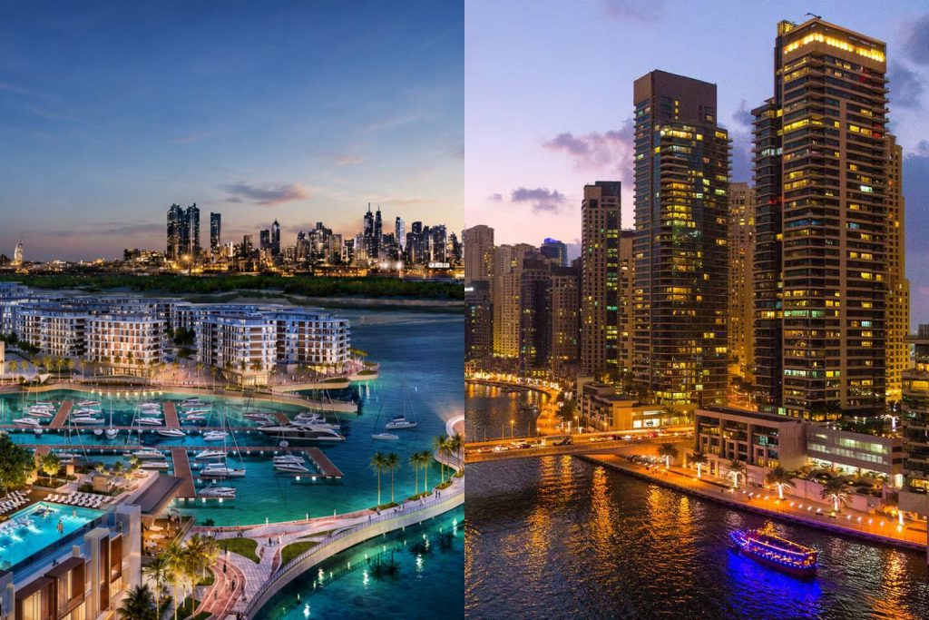 Dubai Creek Harbour vs Dubai Marina Investment Comparison