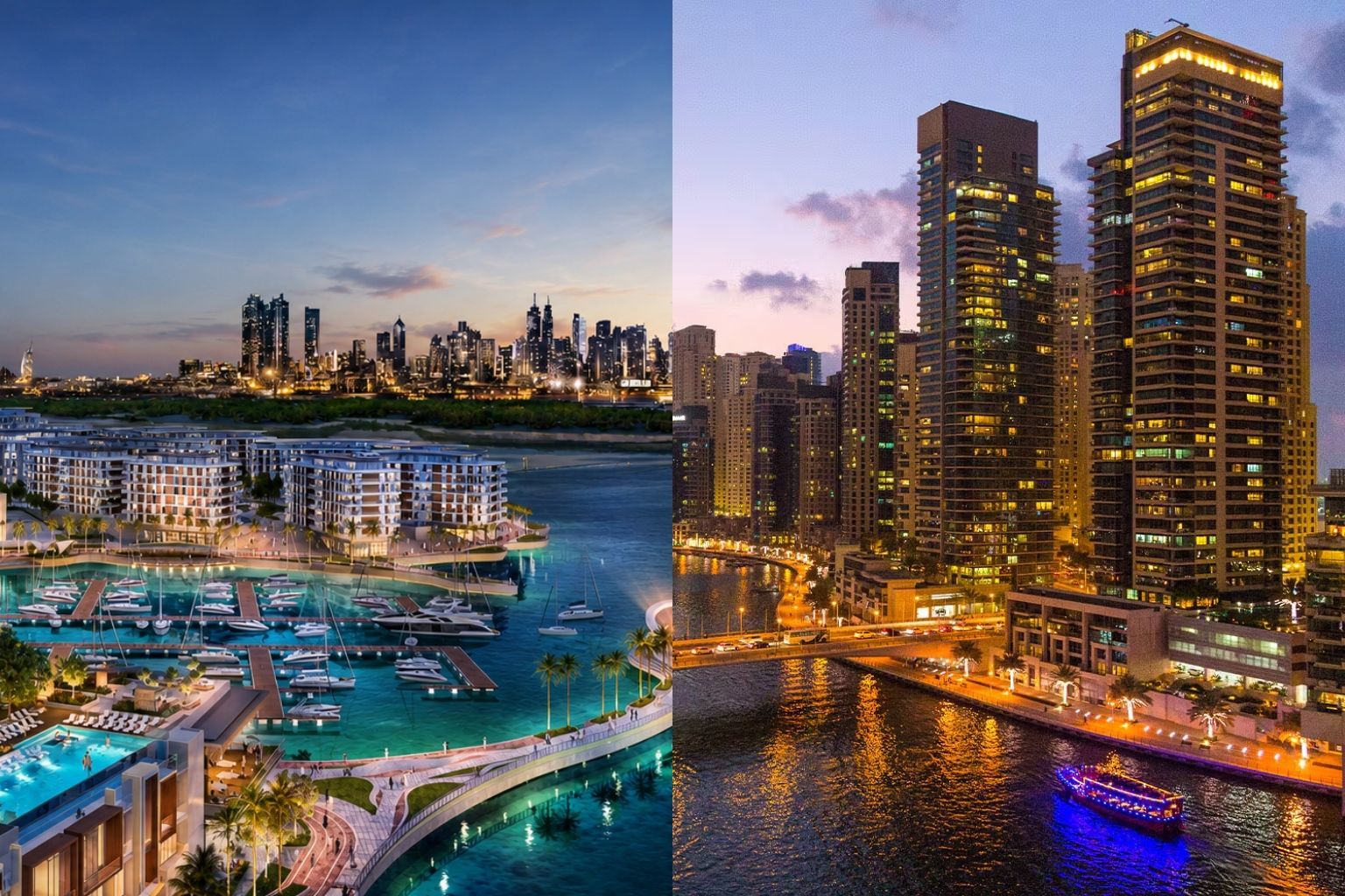 Dubai Creek Harbour vs Dubai Marina: Investment Guide